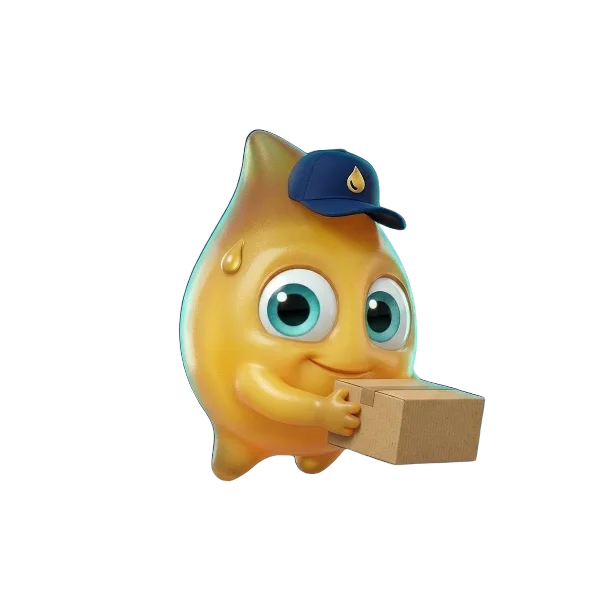 Splash — ToyDrop mascot